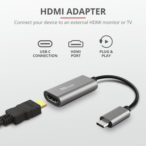 Trust Dalyx USB-C HDMI Adapter - 2