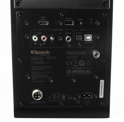 Klipsch The Fives - Mat Zwart (per paar) - 7