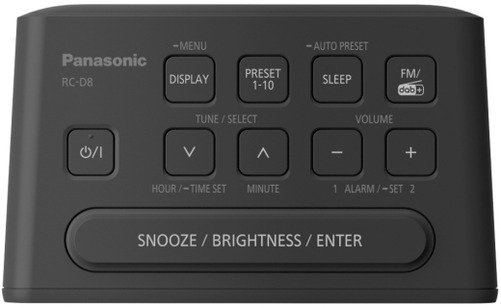 Panasonic Wekker Radio RC-D8EG-K - 4