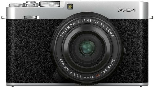 Fujifilm X-E4 Zilver + XF 27mm F2.8 R WR - 1