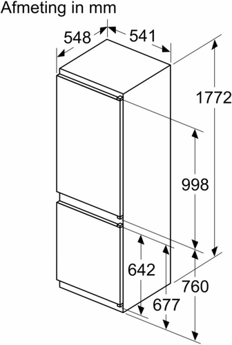 13306131_KIV86NSF0_Standard_Line_Drawing_nl-BE