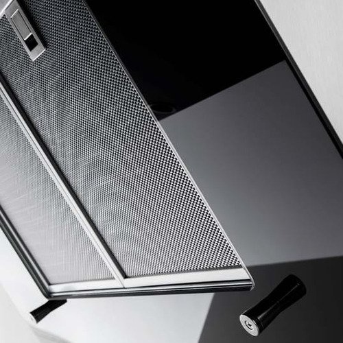 Novy Wandkap Vision 90cm Zwart Glas 7835 - 3