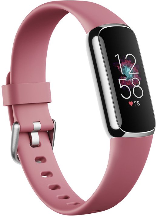 Fitbit Luxe Zilver/Roze Fitbit Luxe Zilver/Roze