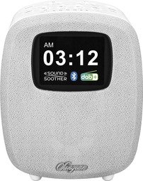 Sangean Radio clock numérique white noise, blanc