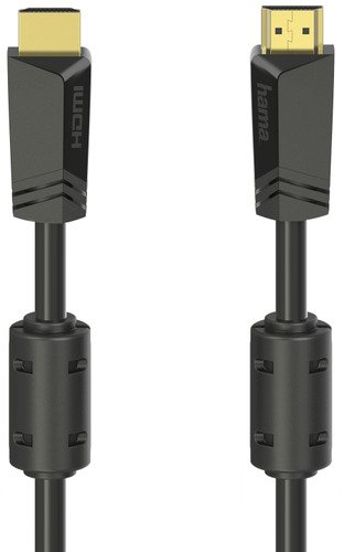 Hama High-Speed HDMI Cable, 4K, Ethernet, Gold-plated, 10m - 1
