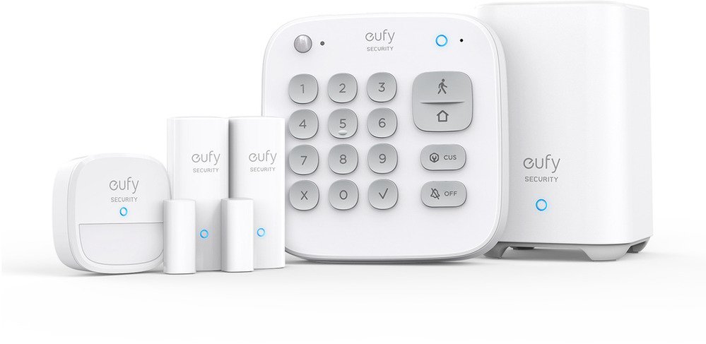 Eufy 5-Piece Alarm Kit - Compleet Beveiligingssysteem - Keypad - Bewegingssensor - 2 Raam-/deursensoren
