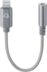 AQL AUX Audio Adapteur MFI Gris