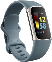 Fitbit Charge 5 - Blauw/Platinum