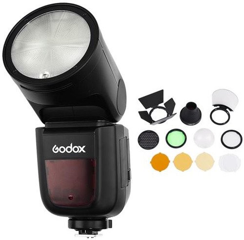 Godox Speedlite V1 Fuji Accessories Kit - 1