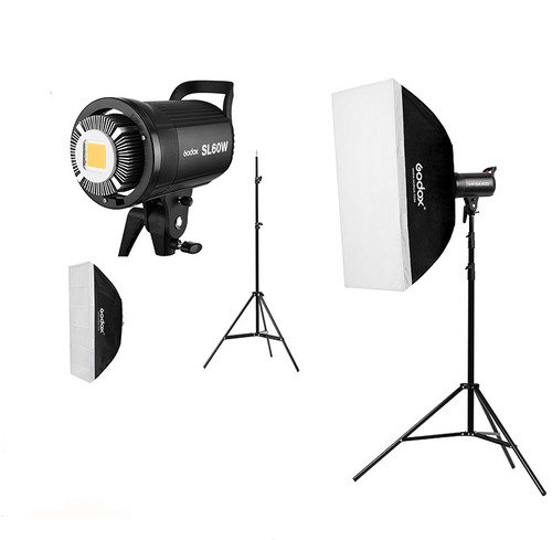 Godox SL60W Duo Pro Kit Video Light - 1