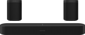 Sonos Beam (Gen 2) + One Duo Pack - Noir