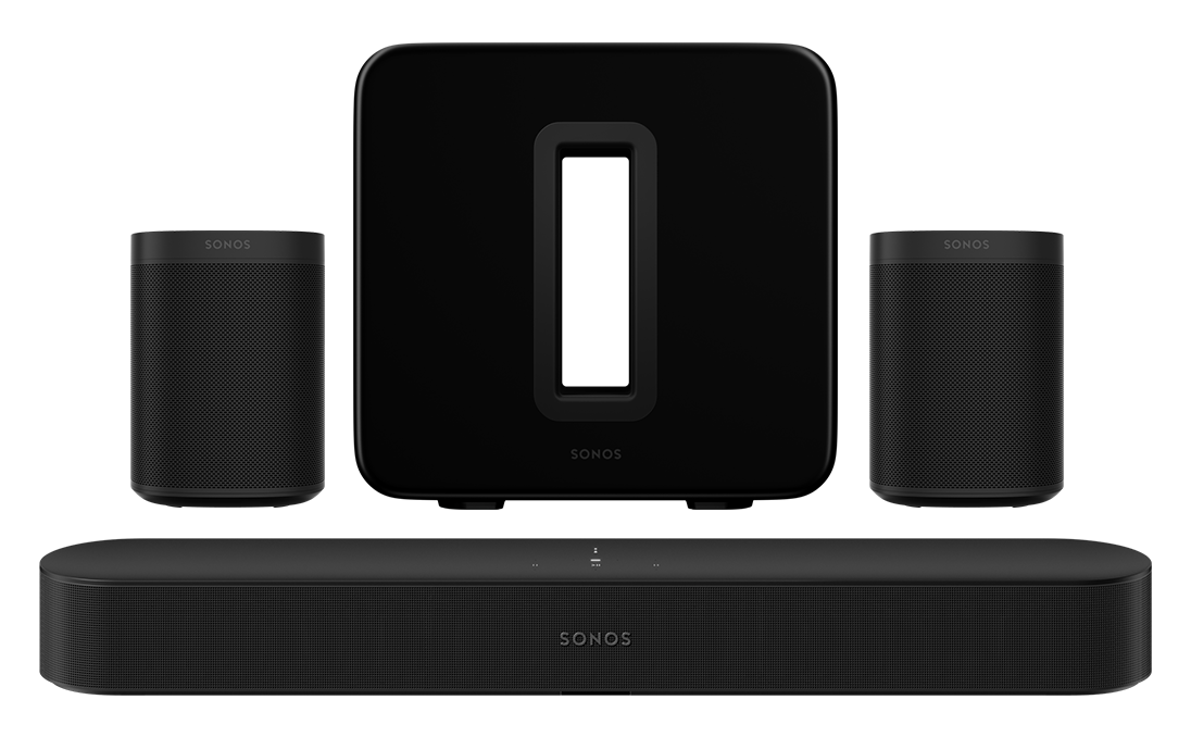 Sonos-Beam-One-Sub-Zwart