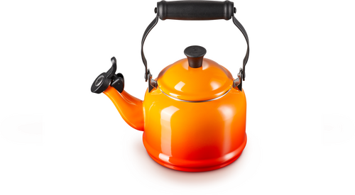 Le Creuset Fluitketel demi Oranjerood 1,1l - 2