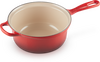 Le Creuset Gietijzeren 2-in-1 Steelpan 22cm Kersenrood - 4