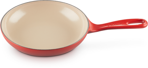 Le Creuset Gietijzeren 2-in-1 Steelpan 22cm Kersenrood - 6