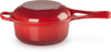 Le Creuset Gietijzeren 2-in-1 Steelpan 22cm Kersenrood - 7