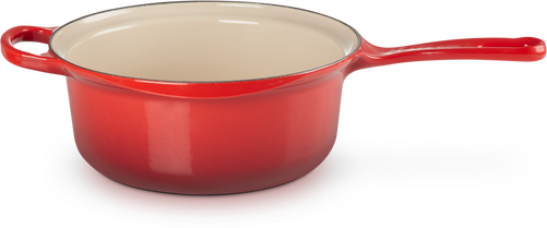 Le Creuset Gietijzeren 2-in-1 Steelpan 22cm Kersenrood - 8