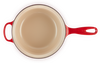 Le Creuset Gietijzeren 2-in-1 Steelpan 22cm Kersenrood - 17