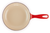 Le Creuset Gietijzeren 2-in-1 Steelpan 22cm Kersenrood - 18