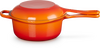 Le Creuset Gietijzeren 2-in-1 Steelpan 22cm Oranjerood - 1