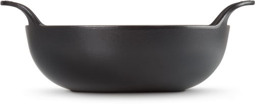 Le Creuset Gietijzeren Balti-pan Mat Zwart 24cm 2,7l - 3
