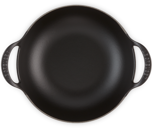 Le Creuset Gietijzeren Balti-pan Mat Zwart 24cm 2,7l - 4
