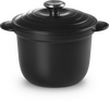 Le Creuset Gietijzeren Cocotte Every Mat Zwart 18cm 2l - 1