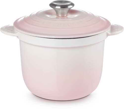 Le Creuset Gietijzeren Cocotte Every Shell Pink 18cm 2l - 1
