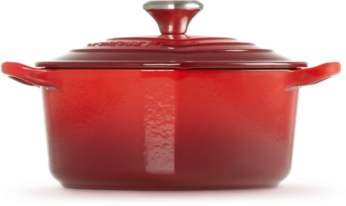 Le Creuset Gietijzeren Hartje Braadpan Kersenrood 20cm 1,9l - 3