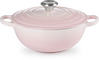 Le Creuset Gietijzeren Marmite Shell Pink 24cm 4,8l - 1