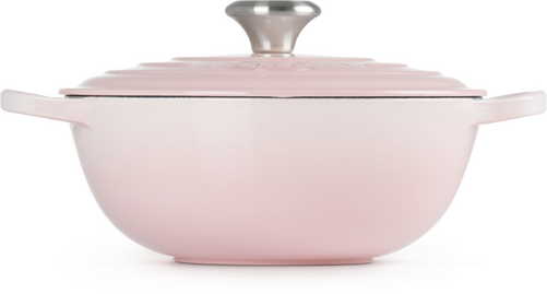 Le Creuset Gietijzeren Marmite Shell Pink 24cm 4,8l - 3