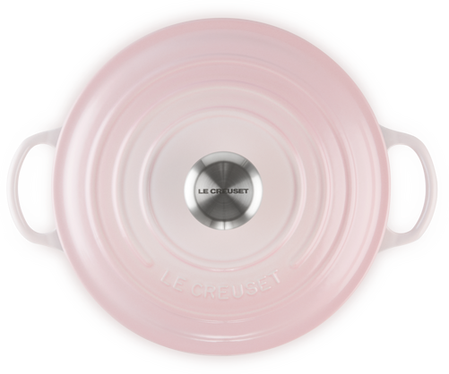 Le Creuset Gietijzeren Marmite Shell Pink 24cm 4,8l - 4