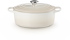 Le Creuset Gietijzeren Ovale Braadpan Meringue 29cm 4,7l-0