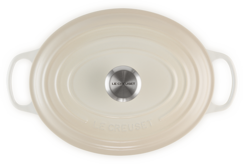 Le Creuset Gietijzeren Ovale Braadpan Meringue 29cm 4,7l-3