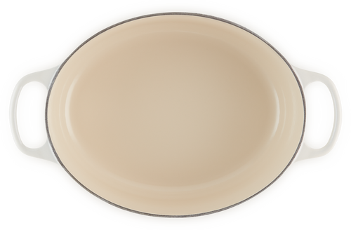 Le Creuset Gietijzeren Ovale Braadpan Meringue 29cm 4,7l-4