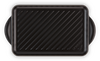 Le Creuset Gietijzeren Rechthoekige Grill Mat Zwart 32cm - 3