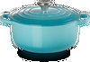 Le Creuset Gietijzeren Ronde Braadpan Caribbean Blue 20cm-0