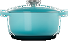 Le Creuset Gietijzeren Ronde Braadpan Caribbean Blue 20cm-2