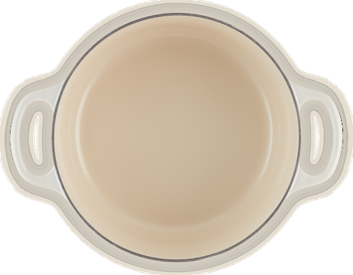 Le Creuset Gietijzeren Ronde Braadpan Meringue 24cm 4,2l-4