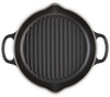 Le Creuset Gietijzeren Ronde Hoge Grill Mat Zwart 25cm - 3