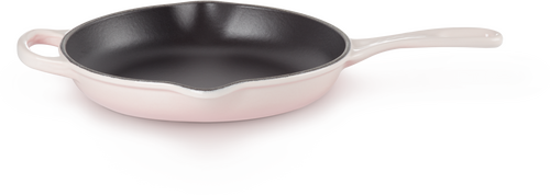 Le Creuset Gietijzeren Ronde Skillet Shell Pink 23cm - 1
