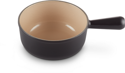 Le Creuset Gietijzeren Ronde Steelpan Mat Zwart 18cm 1,4l - 2