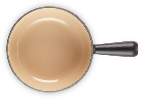 Le Creuset Gietijzeren Ronde Steelpan Mat Zwart 18cm 1,4l - 4