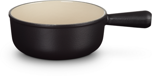 Le Creuset Gietijzeren Ronde Steelpan Mat Zwart 20cm 1,9l - 1