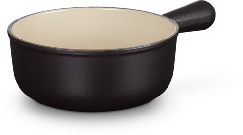 Le Creuset Gietijzeren Ronde Steelpan Mat Zwart 20cm 1,9l - 6
