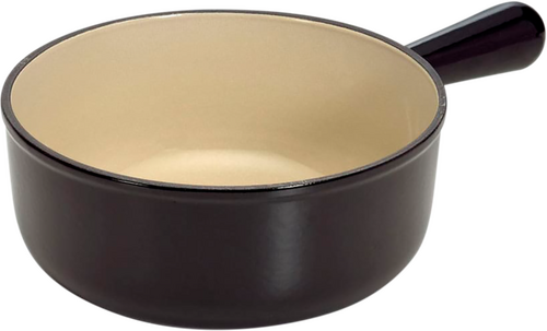 Le Creuset Gietijzeren Ronde Steelpan Mat Zwart 22cm 2,6l - 2