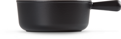 Le Creuset Gietijzeren Ronde Steelpan Mat Zwart 24cm - 3