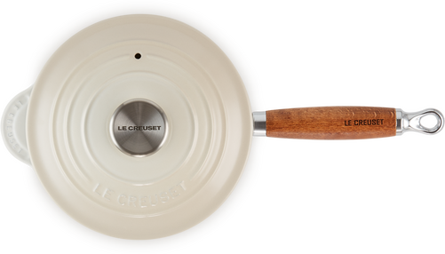 Le Creuset Gietijzeren Steelpan met Deksel Meringue 18cm - 4