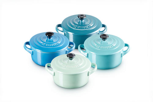 Le Creuset Mini Braadpannetjes 4 Set Metallic CM/C/DT/M - 1