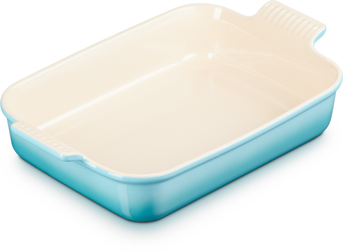 Le Creuset Rechthoekige Ovenschaal Caribbean Blue 32cm 3,85l - 6
